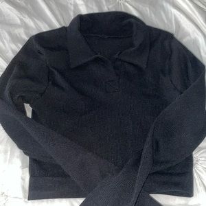 Black long sleeve xs